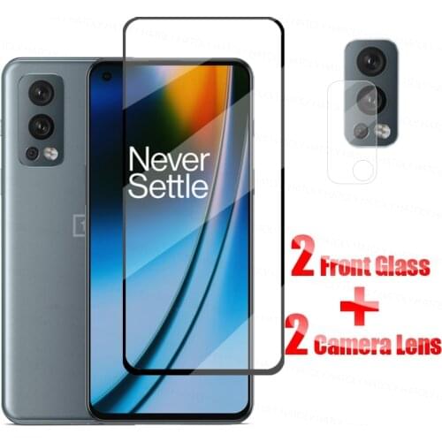 Full Cover Glass For OnePlus Nord 2 5G Tempered Glass OnePlus Nord N200 N100 N10 CE 2 5G Screen Protector OnePlus Nord 2 5G
