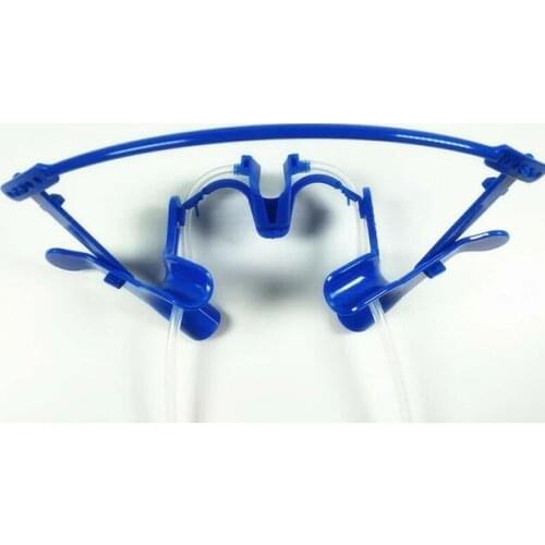Dental Adjustable Nola Lip Cheek Retractor Dry Field System Mouth Opener Blue