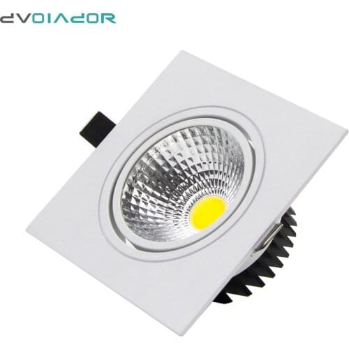 Led Downlight Recessed Dimmable Led Ceiling Lamp 7W 9W 12W Adjustable Spot Led Lighting For Living Room Kitchen Foyer