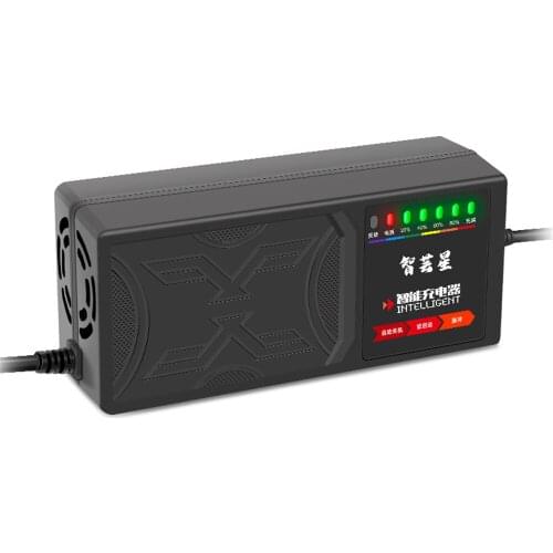 Electric Vehicle Charger 72V20AH Charger Reverse Connection Protection Full Shutdown Temperature Protection Battery Charger