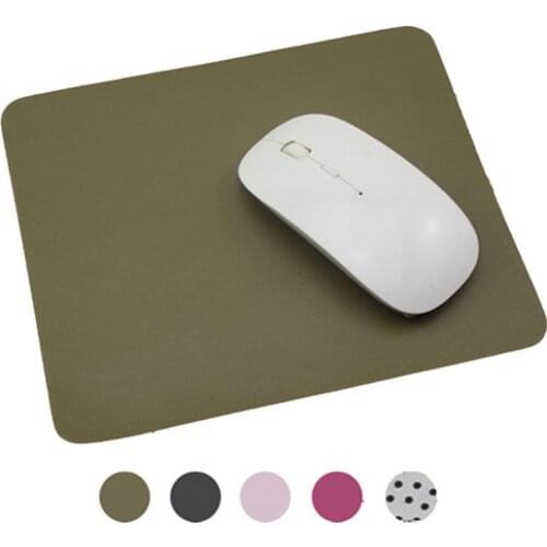 1 Pcs Universal Rectangle Anti-slip Gaming Desktop Mousepad Soft Silicone Soild Color Mouse Pad Mat For Computer PC Laptop