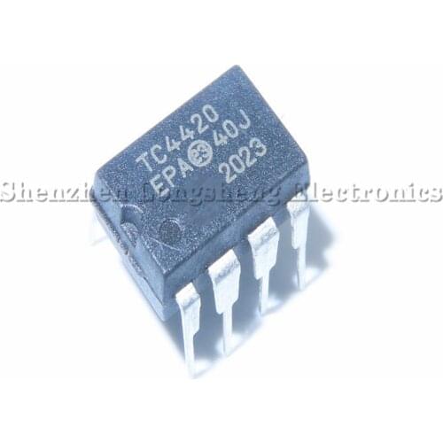 10PCS/LOT TC4420EPA TC4420 DIP-8 6A High Speed MOSFET Driver Driver IC