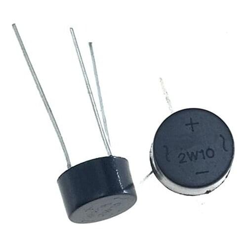 2W10 2A 1000V 50pcs/lot 2W10G Long feet Above 30MM