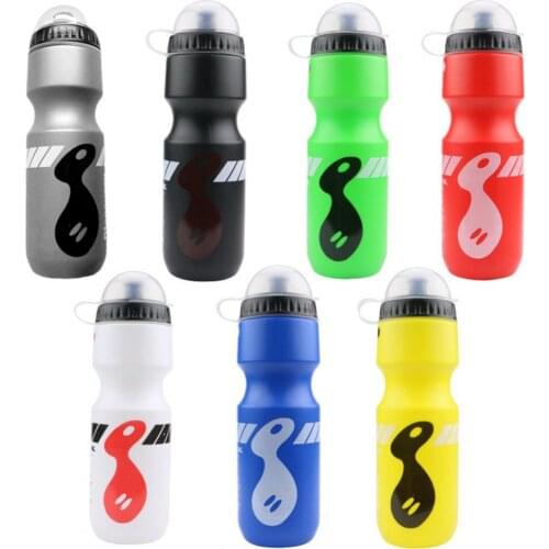 750ml Sports Bottle Washable Comfortable to Grip Multifunction Plastic with Dust Caps Plastic Cycling Water Bottle for Men Women