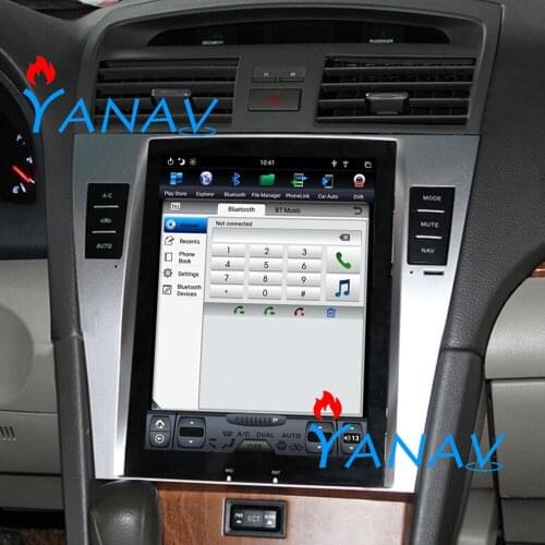 Android touch vertical HD screen auto car stereo Multimedia radio Player For-Toyota Camry 2011 Car GPS Navigation carplay 4G/WIF