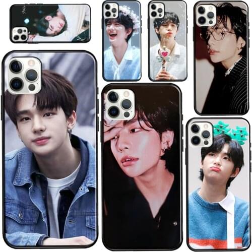 Kpop stray kids hyunjin Case For iPhone 11 Pro Max 12 mini 12 Pro Max 6S 7 8 Plus SE 2020 X XR XS Max Phone Cover