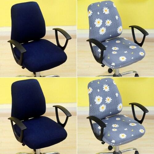 Computer Office Chair Cover Universal Chair Stretch Rotating Slipcovers