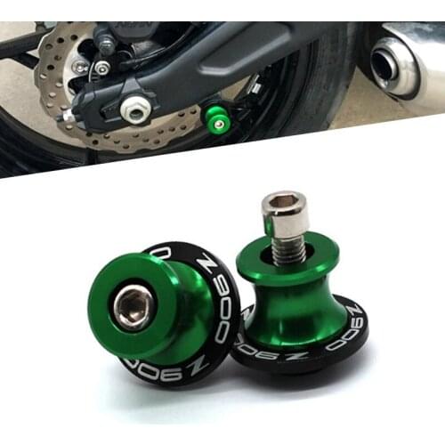 CNC aluminum alloy motorcycle swing arm spool slider bracket screw 8mm suitable for Kawasaki Z900 Z 900 z900 2017 2018 2019 2020