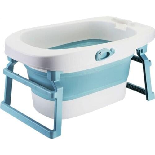Baby Bathtub Folding Baby Large Bathtub Household Neonatal Swimming Pool Baby Bathtub Can Sit And Lie Down