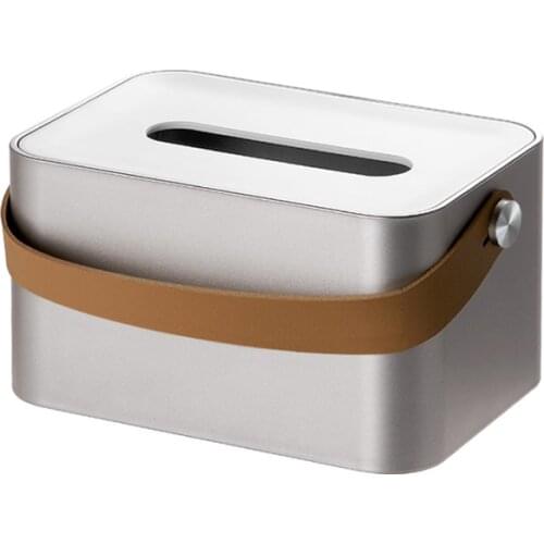 European Design Simple Personality Living Room Creative Home Storage Toilet Paper Portable Tissue Servilletero Household Eg50zj