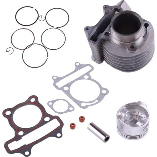 Big Bore 50mm Cylinder Kit With Piston Ring Pin Fit for 139QMB GY6 50cc 80cc 100cc Scooter Moped Parts Motorcycle
