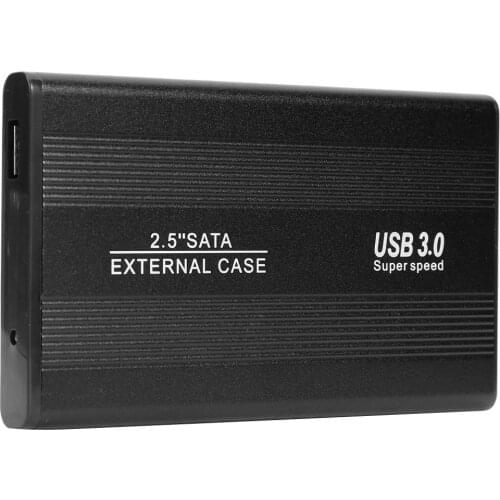 2.5 inch USB 3.0 to SATA External Portable 6-Gbps SSD Hard Drive Enclosure for Windows Win7/Win10 Mac OS