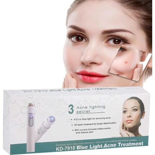 Acne Laser Pen Skin Spots Removal Pen Anti Varicose Spider Vein Eraser Treatment Portable Medical Blue Light Therapy Laser Pen