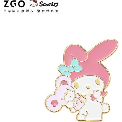 Cute japanese decoration girl student forest couple pin