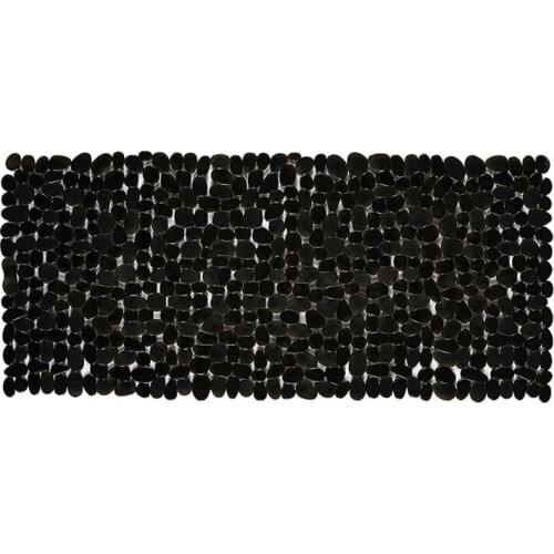 Anti-Slip Anti-Slip Bathroom Bathroom Shower Mat with Black Suction Cup 70x36cm K0AB