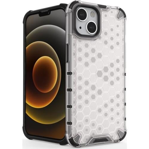 For Apple iPhone 13 PRO MAX iPhone13 Mini Rugged Armor Case Shoockproof Honeycomb PC + TPU Hybrid Back Cover For iPhone 13 Mini