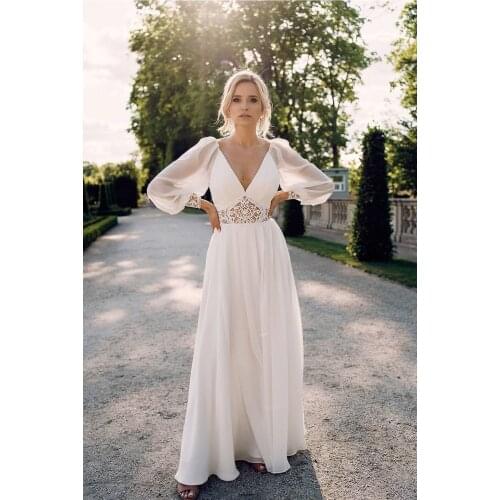 RMSFE 2021 Women Long Sleeve Fashion Sexy Solid Color Slim V-Neck Temperament Elegant Dress