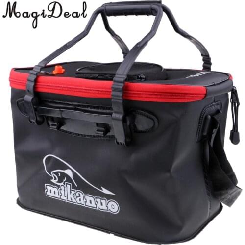 EVA Fishing Water Bucket Pail Outdoor Foldable Folding Collapsible 30/35cm for Kayaking Boating Camping Hiking Travell Access