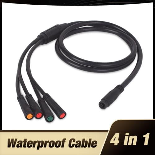 Julet 1 to 4 main cable Waterproof cable for electric bike