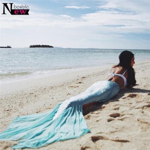 Fashion Women Mermaid Tail Bottom Skirt Cover Up Beach Fancy Trumpet Skirt 2019 Women Casual High Waist Irregular Fishtail Skirt