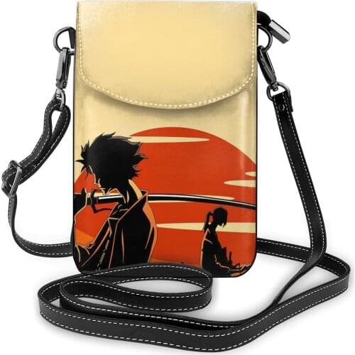 Samurai Champloo Shoulder Bag Woman Fashion Women Bags Stylish Leather Outdoor Purse