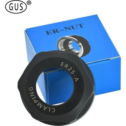 1PCS ER8 ER11 ER16 ER20 ER32 ER40 A/M/UM Nut CNC Router Engraving ER Collet Nut Clamping CNC Milling Turning Collet Chucks