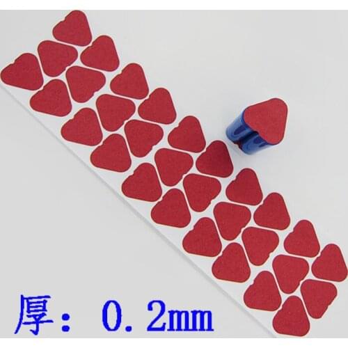 3 couplet shaped solid insulation paste of highland barley paper 18650 lithium battery insulated gasket insulation paper tape ga