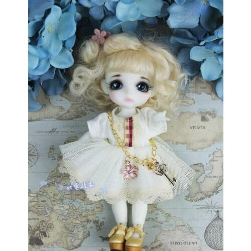 1/8 BJD clothing Accessories doll Lace dress for BJD/SD,not include doll, shoes,wig and other E2494