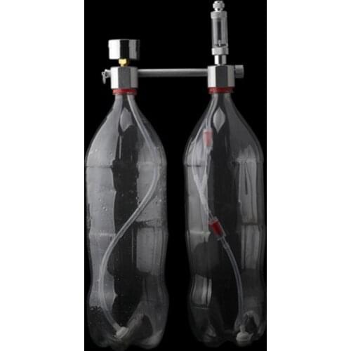 Aquarium DIY CO2 System Generator Kit Bubble Counter Plants Diffuser with Solenoid Valve Fish Tank Regulator Accessories