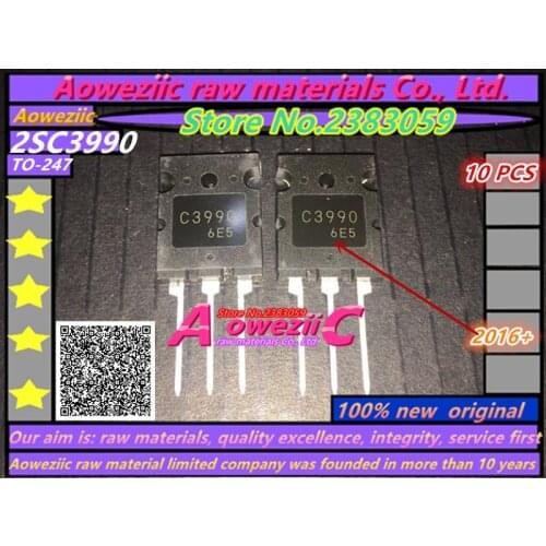 Aoweziic 100% Taiwan manufacturer high quality C3990 2SC3990 TO-3PL HD display tube 35A 800V