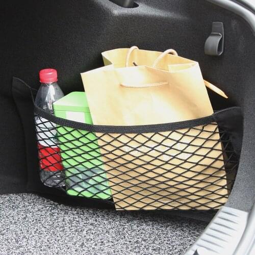 Car Net Magic Sticker Storage Bag Pocket For Audi A1 A2 A3 A4 A5 A6 A7 A8 Q2 Q3 Q5 Q7 S3 S4 S5 S6 S7 S8 TT TTS RS3 RS4 RS5 RS6