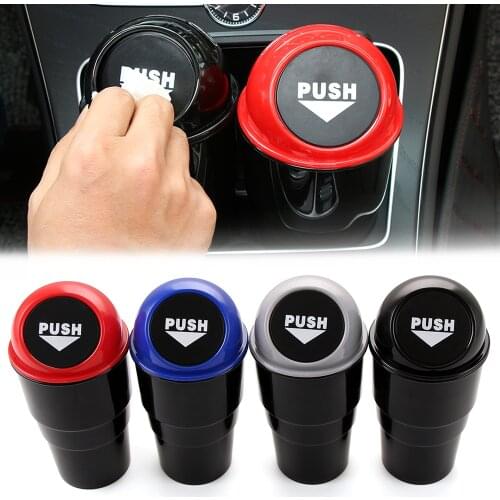 Car Trash Can Organizer Garbage Holder for Nissan Tiida Teana Skyline Juke X-trail Almera Qashqai