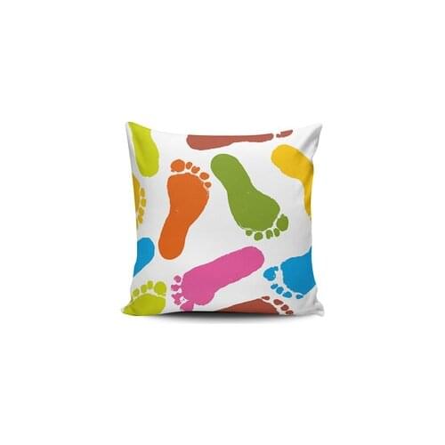 Belnido Home Premium Colorful Feet Themed Pillow decorate Case KRB1062
