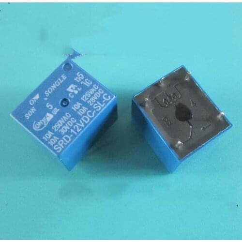 Free shipping new%100 SRD-12VDC-SL-C 12V 5 10A