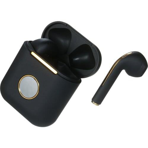 X1 Wireless Bluetooth 5.0 Headphones Ergonomic Semi-in-ear Sports Earbuds with LED Display Screen Smart Touch Control Earphones