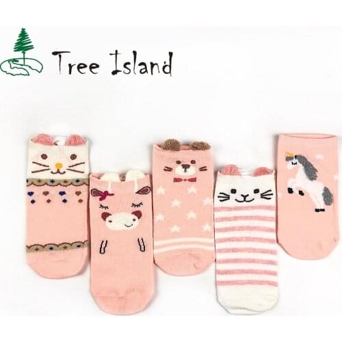Pink Animal Cartoon sock Funny Fashion Cotton Women Short Socks Casual Soft 3D Cat Female Ankle Socks
