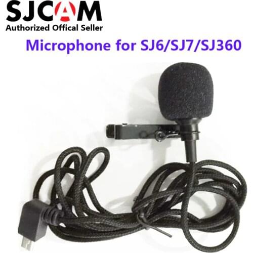 Original SJCAM Accessories External Microphone MIC for SJCAM SJ6 LEGEND /SJ7 Star /SJ360 Sports Camera