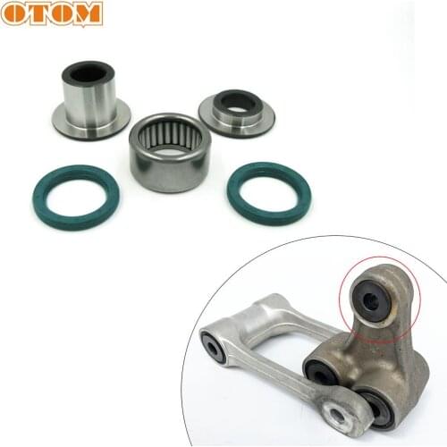 OTOM For KAWASAKI Rear Shock Lower Needle Roller Bearing Oil Seal Kit KX250F KX450F KLX450 KX125 920461151 420360022 920461192