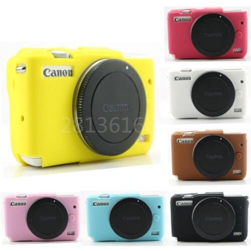 Nice Soft Silicone Rubber Lightweight Mirrorless System Camera Video Bag For CANON M10 Protective Body Cover Case Skin Bag