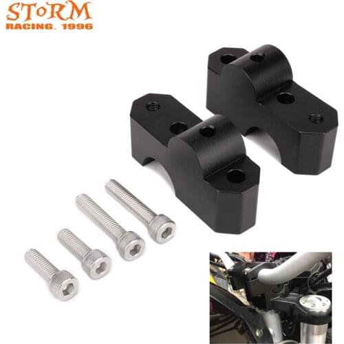 Motorcycle Handlebar Riser Mount Extension Clamps For Benelli BJ300 TNT300 BN300 BJ TNT BN 300