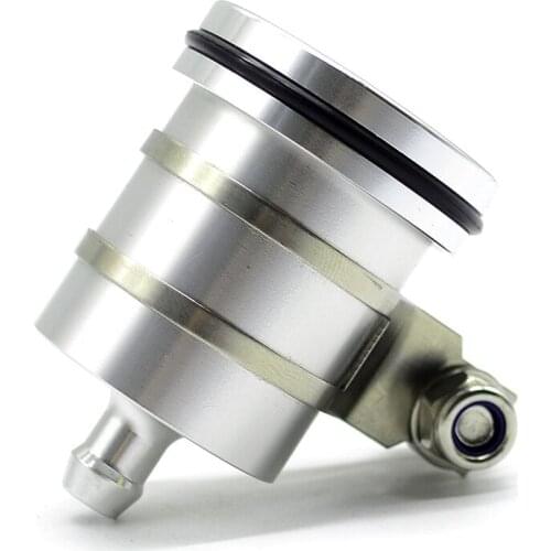 Motorcycle CNC Aluminum Universal Rear Brake Pump Fluid Tank Reservoir Brake Fluid Reservoir For Honda CB929RR cb929rr