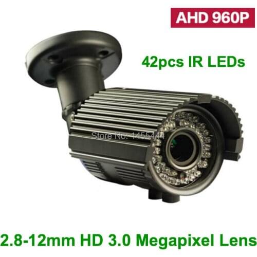 Lihmsek Top Quality HD AHD CCTV Security Surveillance Bullet Camcorder 960P 1.3 Megapixel AHD Camera Kit
