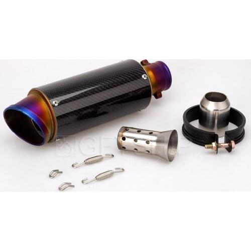 36-61MM Scooter Motorcycle Exhaust Pipe Muffler PIt Bike Escape Moto System For FZ6 PCX DUKE ER6N CBR