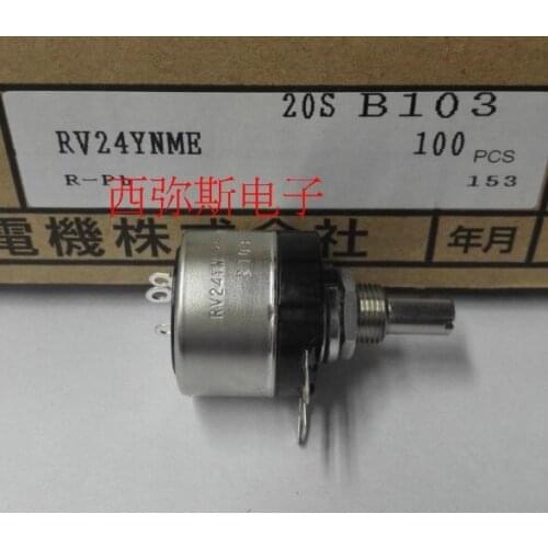 Japan original TOCOS TOKYO RV24YN ME20SB103 10K RV24YN ME 20S B103 B10K 20mm potentiometer with switch