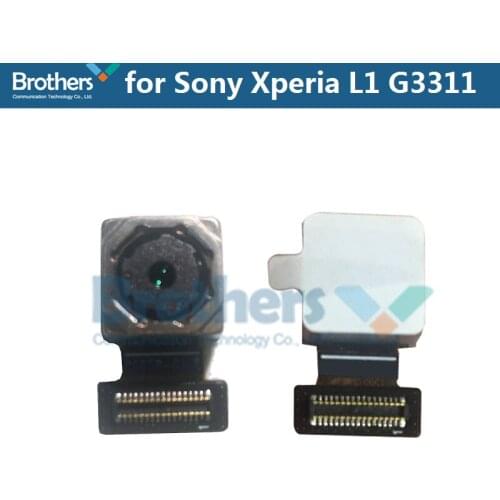 Rear Camera For Sony Xperia L1 Back Camera G3311 G3312 G3313 Big Camera Flex Cable Phone Replacement Parts Repair Part 1pcs