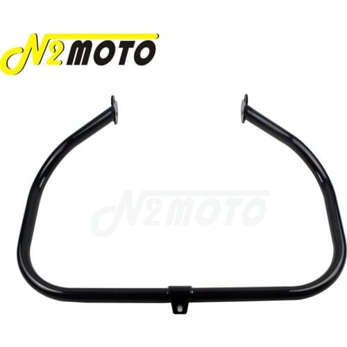 Motorcycle Black Engine Guard Highway Crash Bar For Harley Touring Road King Street Glide Electra Glide Road Glide 2009-2017
