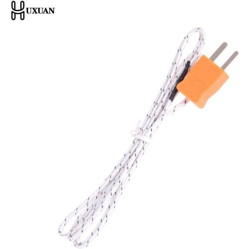 1 pieces 1M Length Wire Temperature Test K-type TP-01 Thermocouple Sensor Probe Tester line. use to TM-902C TES-1310 MD-6801