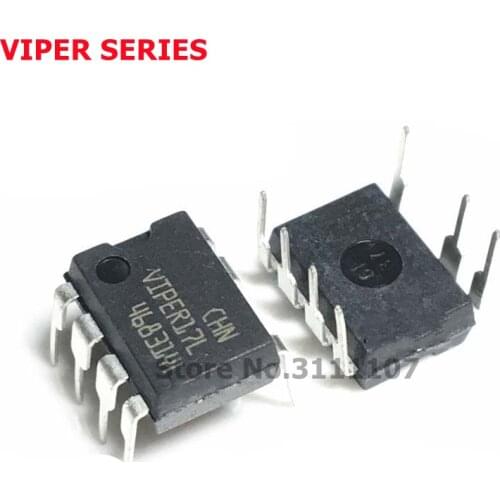 10PCS/LOT VIPER17L/H VIPER16L/H VIPER26L VIPER27L/H VIPER28L/H DIP7 DIP8
