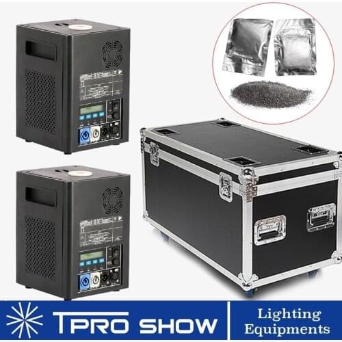 2 Cold Spark Machine 2in1 Flightcase Dmx512 Remote Fireworks Effect Sparkles Wedding Stage Sparkular Fountain Cold Pyrotechnics