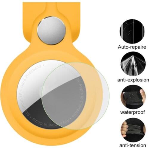 3pcs Soft Ultra Clear Protective Film Guard Protection For Apple Airtag Locator Tracking Anti-lost Protector Cover(Not Glass)